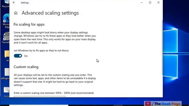 How to set custom display scaling settings on Windows 10 смотреть онлайн