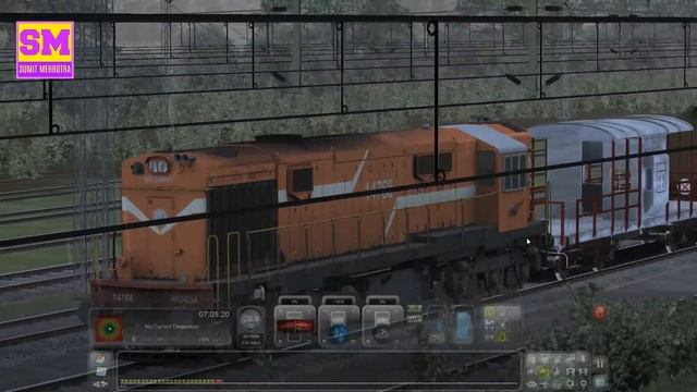 Petrol Wagons Freight Train Duty in Heavy Rains || Train Simulator 2018 by SUMIT MEHROTRA смотреть онлайн