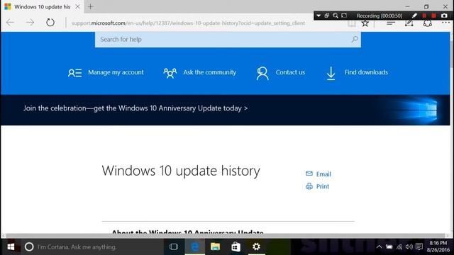 how to insall windows 10 Anniversary Update смотреть онлайн