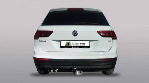 Установка фаркопа Leader V123-A (v3). SKODA KODIAQ I (внедорожник) 2016 - ... г. в.