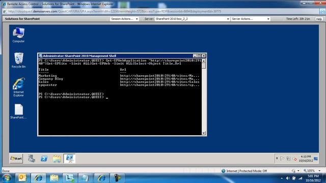 List Site Templates and IDs in SharePoint 2010 Using Windows PowerShell смотреть онлайн