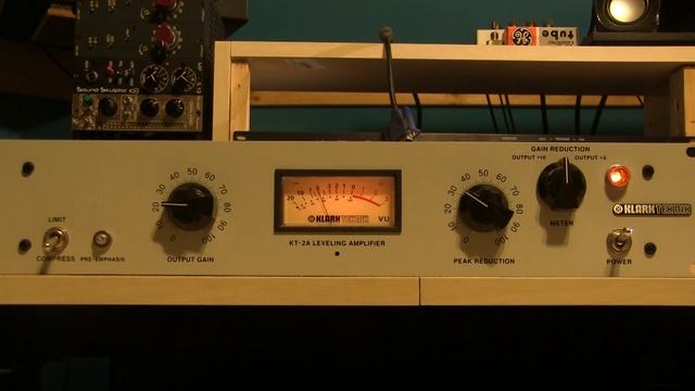 Klark Teknik KT-2A upgrade with IGS T4Bx Photocell смотреть онлайн