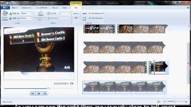 Window live movie maker: How to edit out and/or mute clips смотреть онлайн