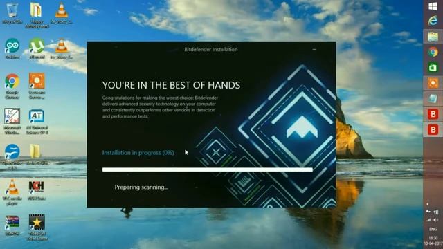 Install Bitdefender Total Security 2017 using DVD смотреть онлайн