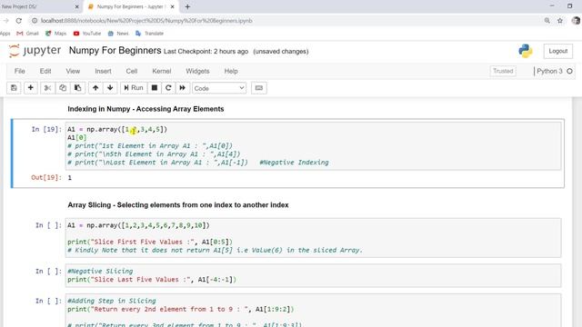 Tutorial 4 | Numpy For Beginners P-1 | Basics Of Numpy | Numpy on Anaconda | Numpy Jupyter Noteboo смотреть онлайн