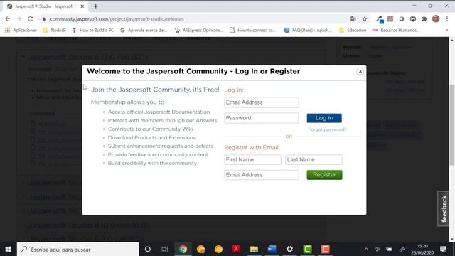 MINICURSO ODOO 13 - 14 - Instalación de JasperSoft Studio смотреть онлайн
