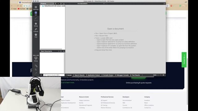 Dobot Magician Tutorials Second Development: Qt Creator and C++ смотреть онлайн