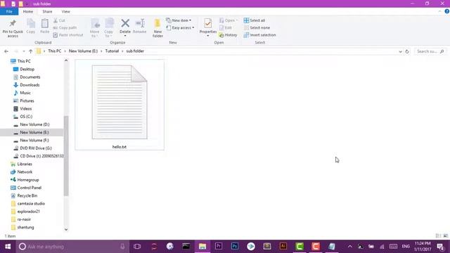 Windows 10 - 3 File Storage and organization basics.mp4 смотреть онлайн