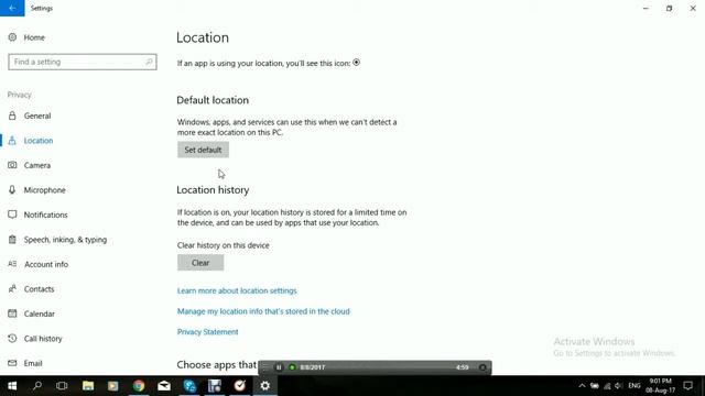 How to Enable/Disable the Location on Windows 10 смотреть онлайн