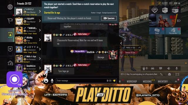 40 KILLS POSSIBLE || CONQUEROR PUSH || DITTO IS LIVE || IPHONE 13 || BGMI смотреть онлайн
