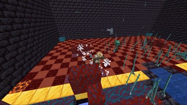 Evoker + Iceologer + Illusioner vs Zombie Army - Minecraft Mob Battle 1.16.3 смотреть онлайн
