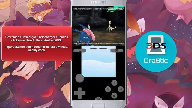 Pokémon Sun and Moon APK Download Android [Drastic 3DS Emulator] смотреть онлайн