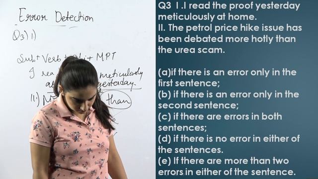 IBPS PO PRE / MAINS | Error Detection (New Pattern )(L-1) | English | Online Coaching for SBI IBPS смотреть онлайн
