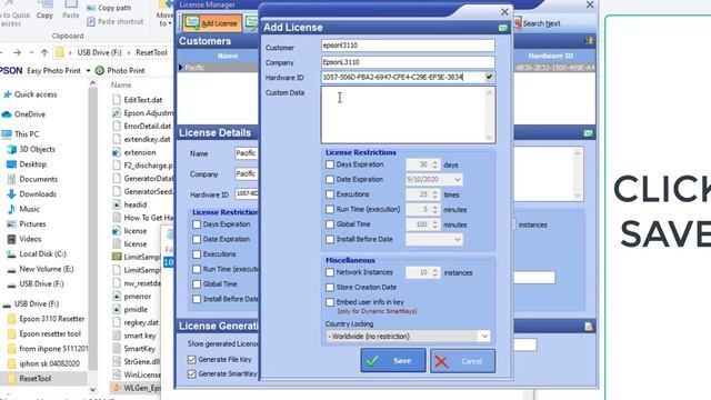EpsonL3110 all lights blinking solve service required смотреть онлайн