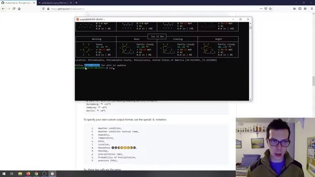 Checking the Weather on the Command Line смотреть онлайн