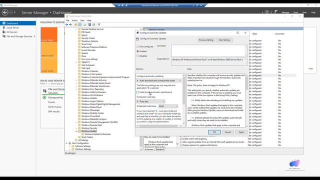 #5 Automatyczne aktualizacje w Windows Server 2019 | Tutorial PL смотреть онлайн