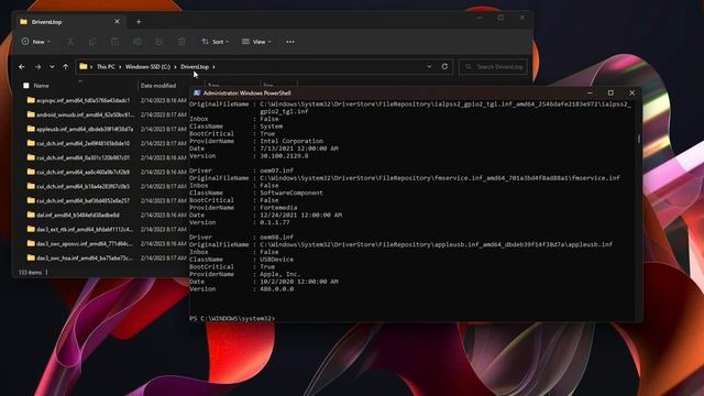 Microsoft PowerShell - Export and Import PC Drivers смотреть онлайн