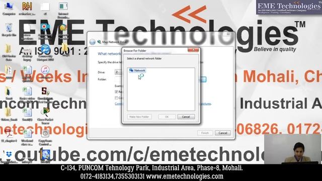 How to Map Network Drive in Windows смотреть онлайн