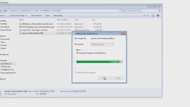 Tutorial: Installing Ubuntu 11.04 with a Live CD смотреть онлайн