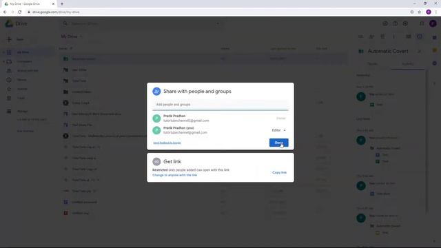 Google Drive - Tutorial 27 - Changing File Ownership смотреть онлайн