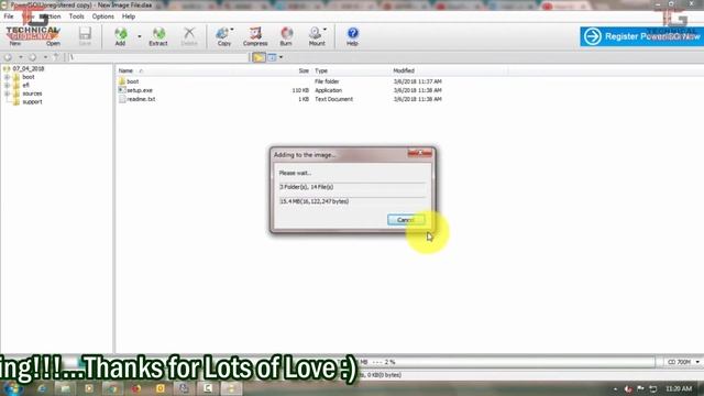 How to Burn a CD/DVD in All Windows || Using Power ISO смотреть онлайн