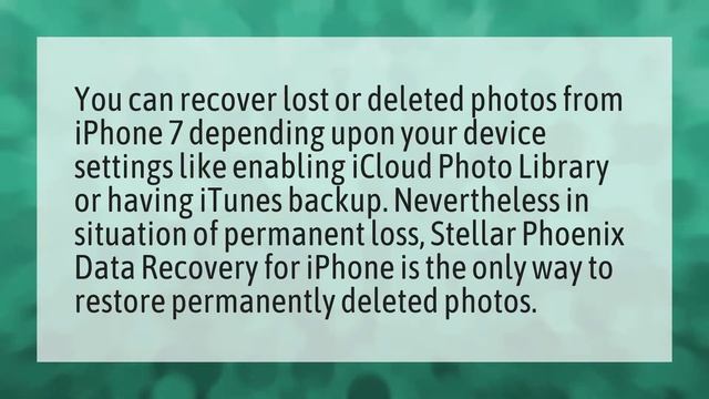 Can I get permanently deleted photos back on iPhone? смотреть онлайн