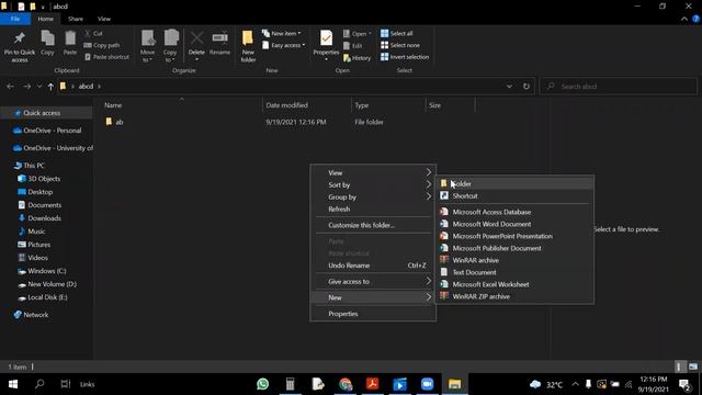 How to Create New Folder in Windows 10 😂 | Windows 10 |07 смотреть онлайн