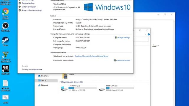 Tutorial Activare Windows 10 ALL VERSIONS 17.04.2020 смотреть онлайн