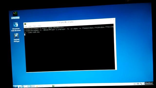 libvdpau-sunxi on H3 decoding HEVC/H.265 смотреть онлайн