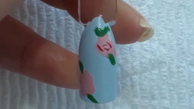 How to draw a Rose on Your Nail смотреть онлайн