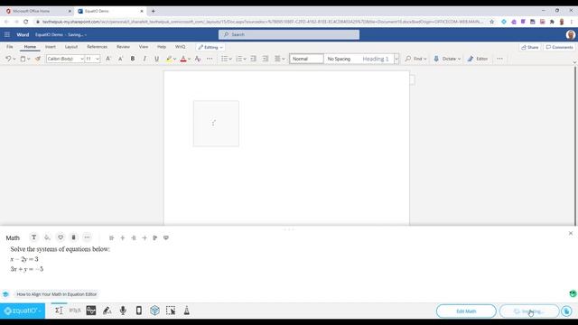 EquatIO in Office 365 Windows Online смотреть онлайн