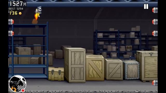 Jetpack Joyride(terminator with fake jordans.pretty embarrassing 😓) смотреть онлайн
