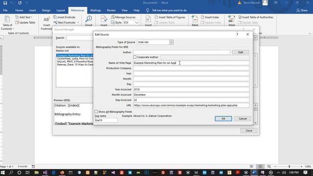 how to add reference on Microsoft word смотреть онлайн
