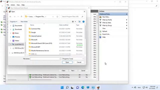 Block A Program From Accessing The Internet On Windows 11 - How To Fix смотреть онлайн