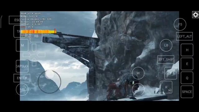 Rise Of The Tomb Raider (Windows) Gameplay Mobox Emulator Wow64 Version смотреть онлайн