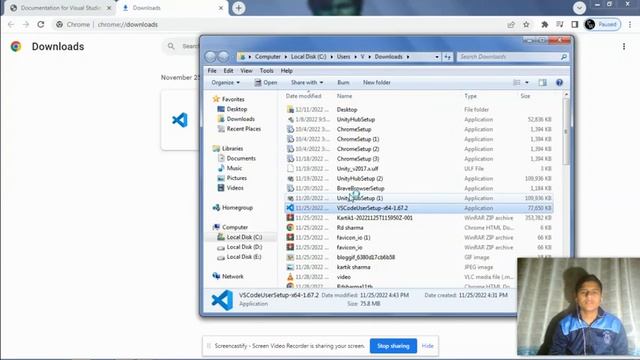 How to install VS Code into your PC/Laptop.In window 8,10 and 11 смотреть онлайн