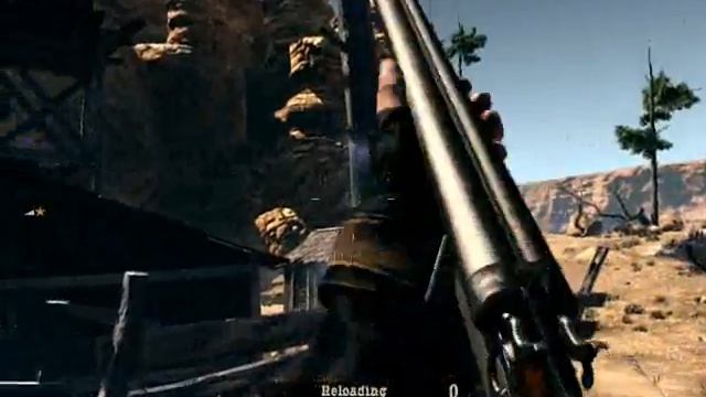 Mucking around on Call Of Jaurez: Bound in Blood, Graphics are maxed out смотреть онлайн