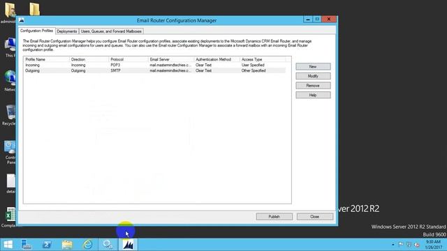 How to configure CRM Email router смотреть онлайн