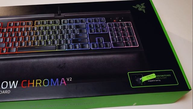 RAZER BLACKWIDOW CHROMA V2 смотреть онлайн