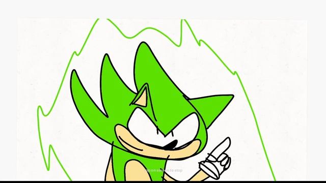 (Flipaclip) Sonic 3 & knuckles: Hyper Sonic animation смотреть онлайн