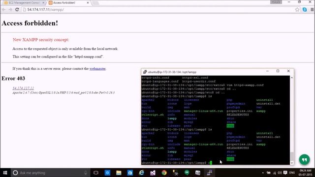 How to host website on linux instance of AWS смотреть онлайн