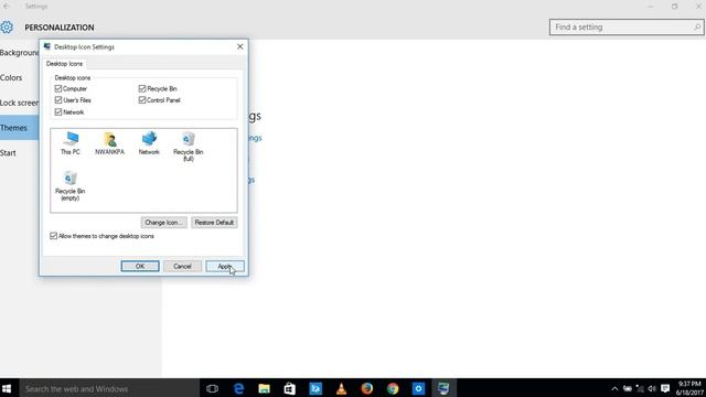 How to enable desktop icon in windows 10, windows 8, windows 7, Desktop icons not showing windows 1 смотреть онлайн