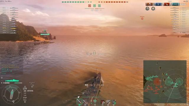 World of Warships - Gearing Destroyer - Only 2 kills смотреть онлайн