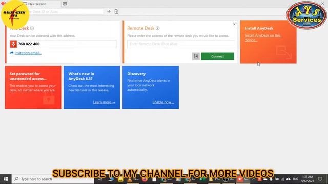 How to use remote computer with Anydesk || How to use client laptop from your laptop смотреть онлайн