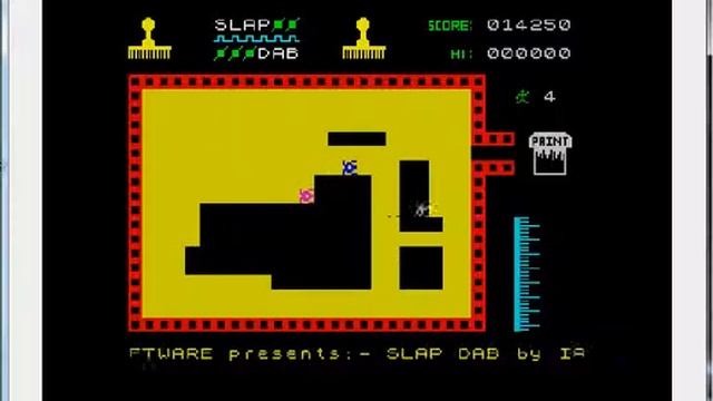 Slap Dab El Pintor - ZX Spectrum - emulador ZXSpin 0.7 - testeado Windows 7 x64 смотреть онлайн