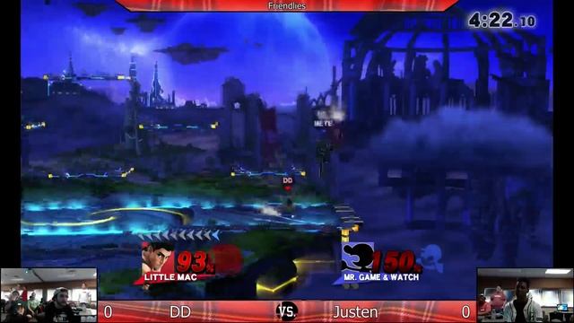 Smashboro 5 DD(Little Mac) vs Justen(G & W) смотреть онлайн