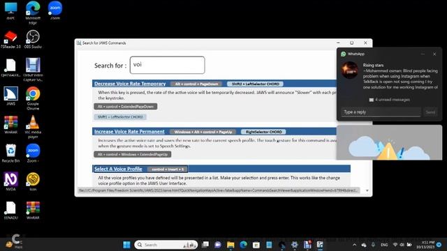 explain jaws screen reader shortcut keys смотреть онлайн
