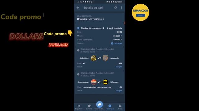 Pronostic foot- Mes 04 pronostics combinés du jour смотреть онлайн