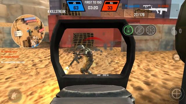 Casual Bullet Force Gameplay (Team Deathmatch) смотреть онлайн