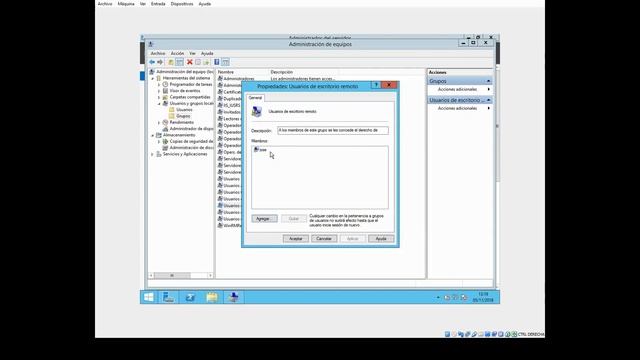 Trabajo Terminal Server Windows 2012 clase смотреть онлайн